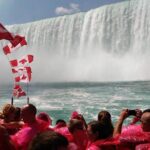 Tour to Niagara Falls with skip the line Cruise - Viewing the Niagara Falls from the Table Rock Welcome Centre