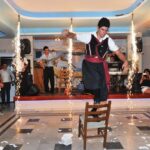 Traditional Greek Night live Music & Dinner Show in Santorini - Location and Meeting Point at Dionysos Street