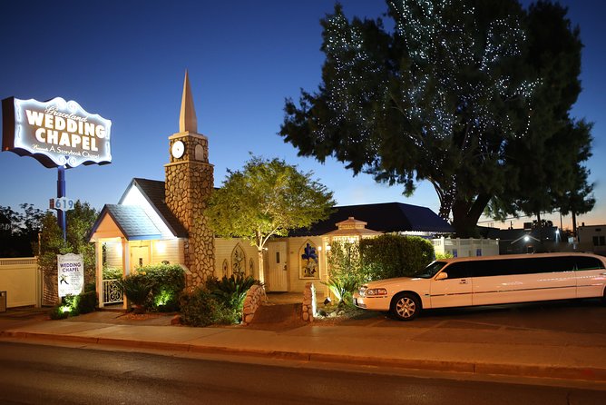Traditional Wedding or Vow Renewal at Graceland Wedding Chapel - The Historic Graceland Wedding Chapel in Las Vegas