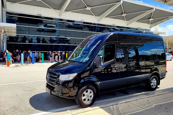 Transfer from Port Miami to Miami Airport. Up to 11 passengers. - Direct and Efficient Route to Miami Airport
