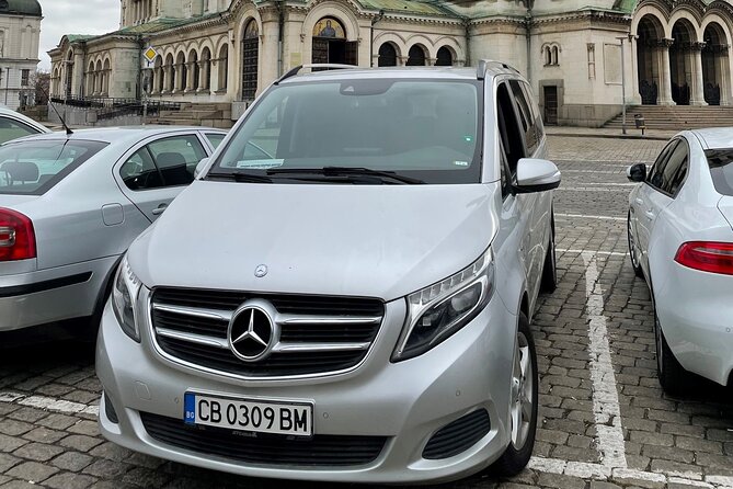 Transfer from the Sofia Airport to your hotel in Sofia by VIP Mercedes V class - Booking and Confirmation Process