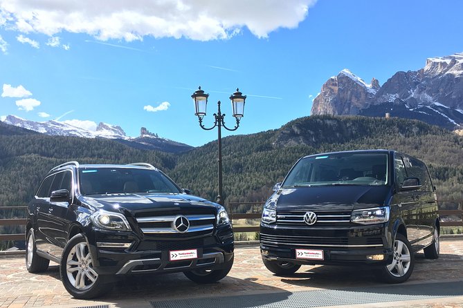 Transfer from Venice Marco Polo airport or Mestre station to Cortina d'Ampezzo - Convenient Pickup from Venice Marco Polo Airport or Mestre Station