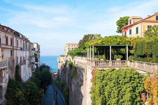 Transfer Naples to Sorrento, stop Pompei - Convenient Pickup Service and Private Transport