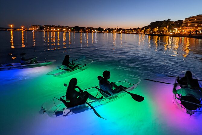 Transparent Kayak Glow Tour in Split - Gliding Along the Calm Zrnovnica River