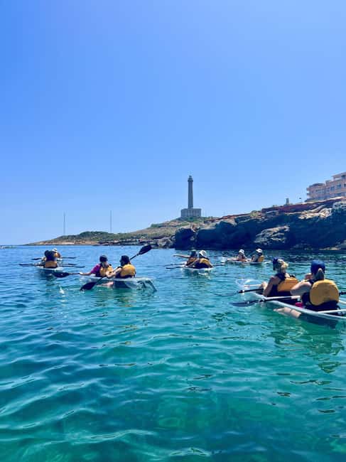 Transparent Kayak: Guided tour in Cabo de Palos - Starting Point Inside Sub Up Hostel