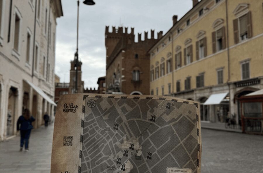 Treasure Hunt 2.0 in Ferrara - A Devil of an Assistant - Starting Point at Trento and Trieste Square