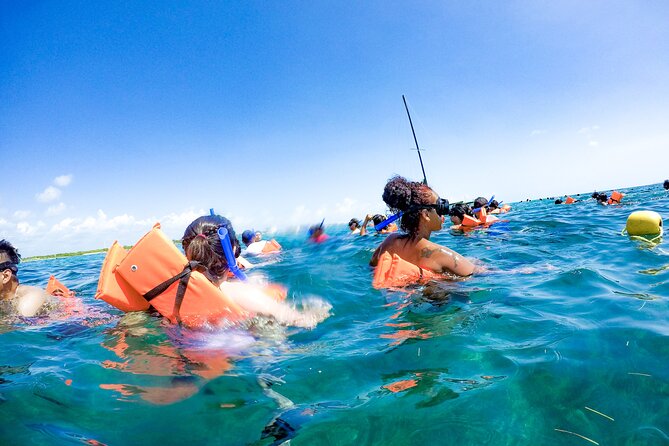 Trip to Isla Mujeres - Catamaran Unlimited Adventure from Playa del Carmen - Visiting the Hidden Reefs and Sculptures at Punta Sam