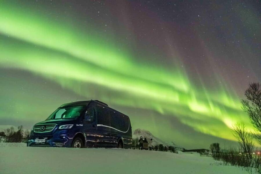 Tromsø: Northern Lights Chase in a Mercedes Benz with Photos - From Tromsø City Center to Remote Aurora Viewing Spots