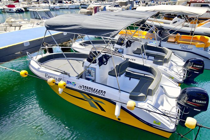 Tropea: Rent a New Marinello Boat. 4 Unforgettable hours, 5 seats - Meeting Point at Tropeas Sea Sports Nautical Base