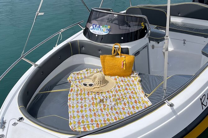 Tropea: Rental New Boat 2025. 4 hours of pure fun - 7 seats - Starting Point at Porto Turistico di Tropea