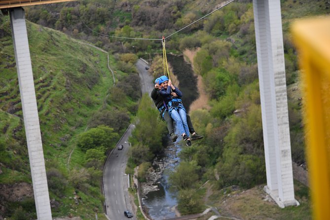 Try the fastest zipline in Armenia - Safety Measures and Equipment Provided