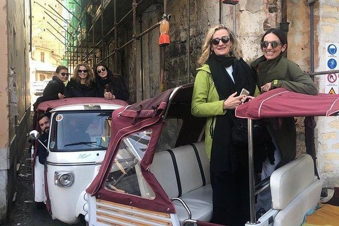 Tuk tuk ride, ape car - Discovering Palermo’s Religious and Artistic Treasures