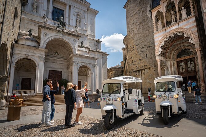 Tuk Tuk tour in Bergamo, Città Alta and the ancient Venetian walls - Visiting the Most Iconic Landmarks of Bergamo Alta