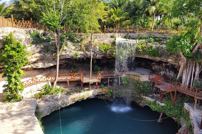 Tulum, Coba, Cenote Kuxtal and Playa Del Carmen! Deluxe 4x1 Tour - Starting from the Tulum Archaeological Site and its Coastal Views