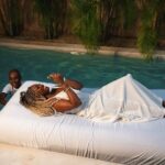 Tulum Floating Sound Bath and Wellness Experience - Floating on an Inflatable Mattress During the Sound Bath