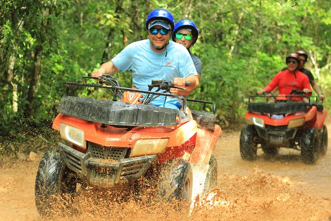 Tulum Jungle Zipline and ATV Adventure - Ziplining Over the Jungle Canopies