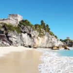 Tulum: Mayan Ruins, Cenote and Yalkú Lagoon Tour - Traveling to the Cenote for an Underground Swim