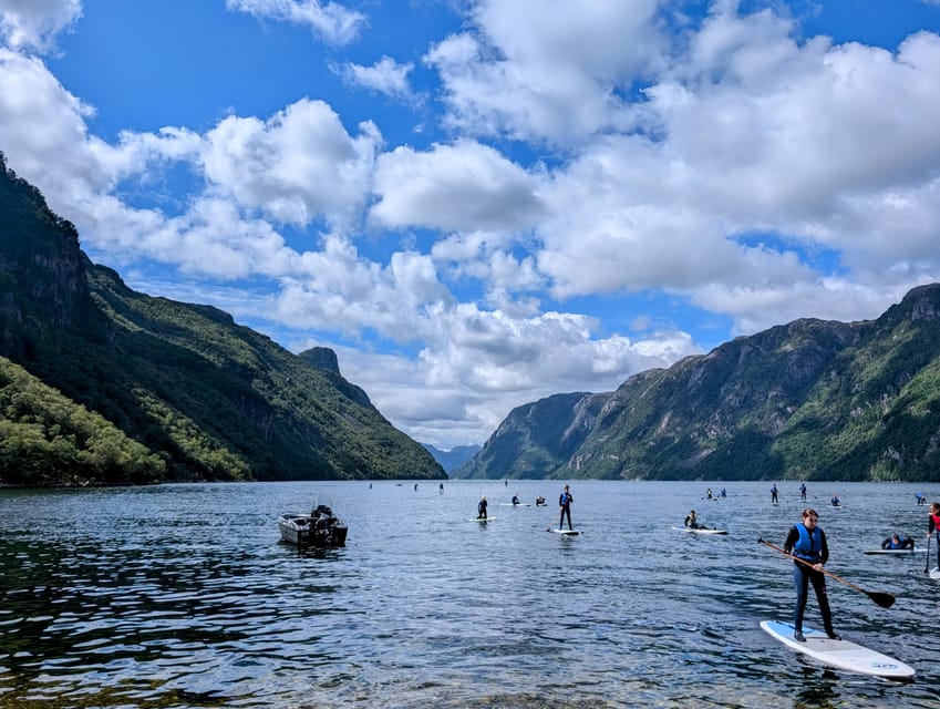 Two Fjord SUP n Sauna Guided Paddle Tour (Stavanger) - Starting Point in Frafjord and Flexible Route Options