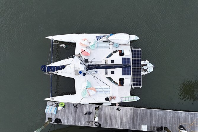 Two Hour Coastal Sailing Cruise - The Spacious Design of the 43-Foot Trimaran