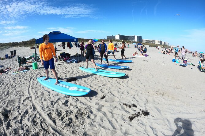Two- Hour Group Surfing Lesson in Cocoa Wrightsville Beach, NC - Surfboard Selection and the Ocean Experience
