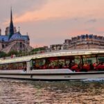 Two-hour Paris Tour including short walk and one hour Seine Cruise - The Seine River Cruise: An Unobstructed Perspective