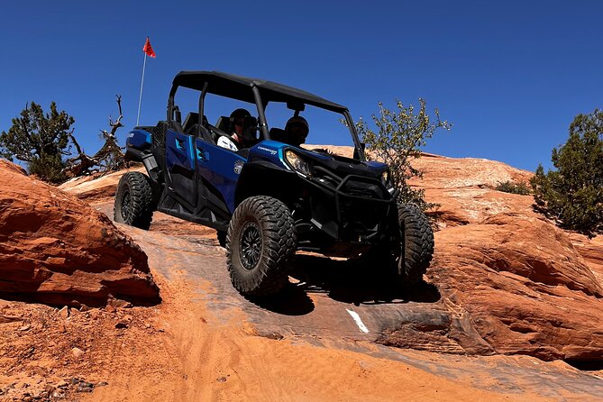 U-Drive UTV Guided Hells Revenge Adventure Moab's Original - The Experience of Driving or Riding on Hell’s Revenge