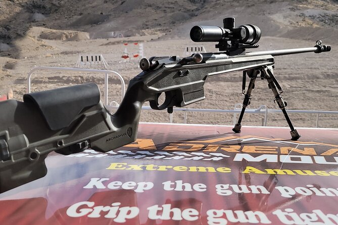 Ultimate 4 Gun Shooting Experience in Las Vegas - What’s Included in the Experience