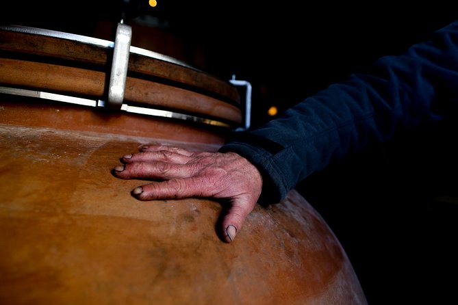 Unusual visit & Tasting of our organic wines - Exploring the 17th Century Castle Kitchen