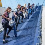 Up at The O2: Daytime Climb with Guided Tour with Panoramic Views - Climbing the South Face of The O2