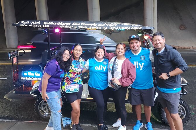Uptown Charlotte Joy Ride Tour - Exploring Uptown Charlotte on a Golf Cart