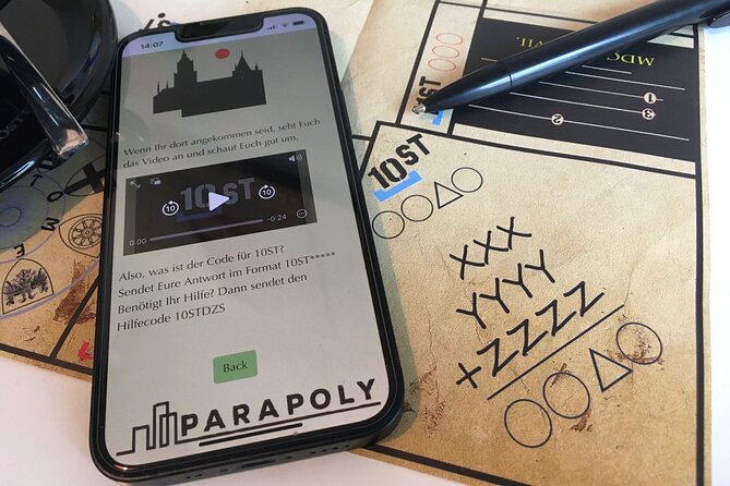 Urban Adventure Game in Mainz with an app - How the ParaPoly Game Starts at Schillerplatz