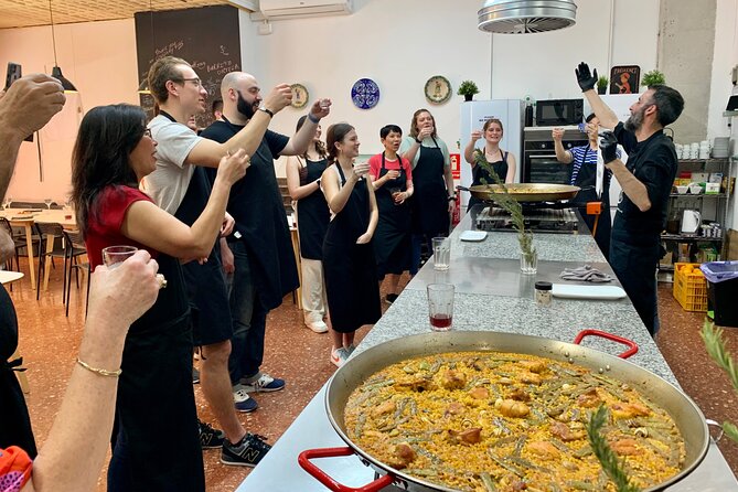 Valencian paella cooking class, tapas and visit to Ruzafa market. - Step-by-Step Preparation of Valencian Paella