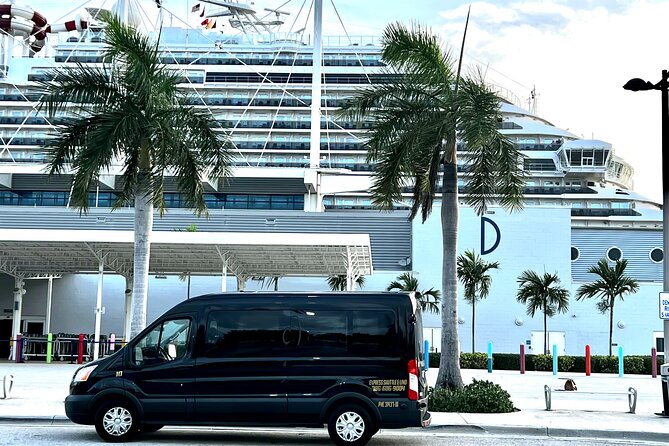 Van Up 14pax Ft Lauderdale / Hotel to Miami Port or Miami Hotel - Vehicle Capacity and Group Suitability