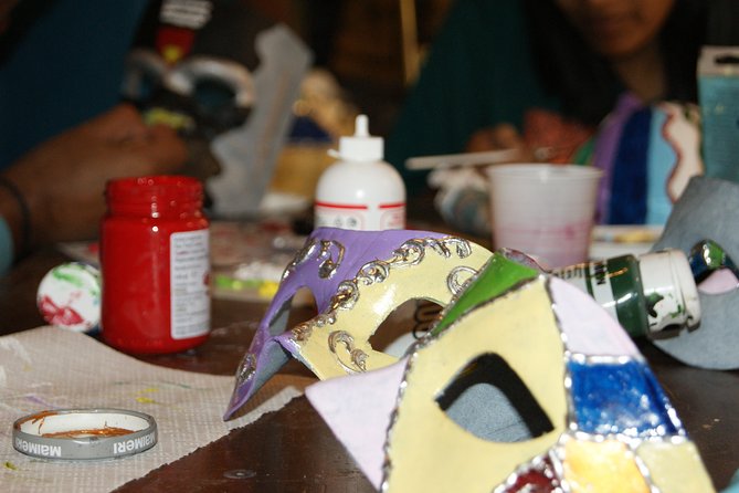 Venice Mask Workshop Class - The Artistic Process: From Plain Mask to Masterpiece
