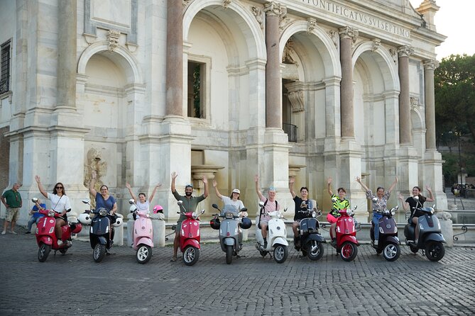 Vespa Tour in Rome with Pick up and Drop off - Riding the Iconic Rome Streets on a Vespa