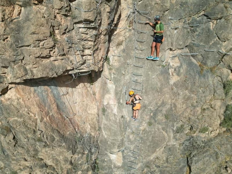 Via Ferrata Castala - Almeria - Multiadventure Circuit - What Challenges Await on the Castala Via Ferrata