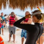 Viator Exclusive: Tulum Ruins, Reef Snorkeling, Cenote and Caves - Swimming in a Scenic Cenote: Crystal Blue Waters and Stalactites