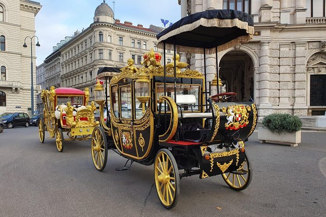 Vienna: 60 min. Imperial E-Carriage Sightseeing Tour with Drinks - Discover the Kunsthistorisches Museum and Parliament Buildings