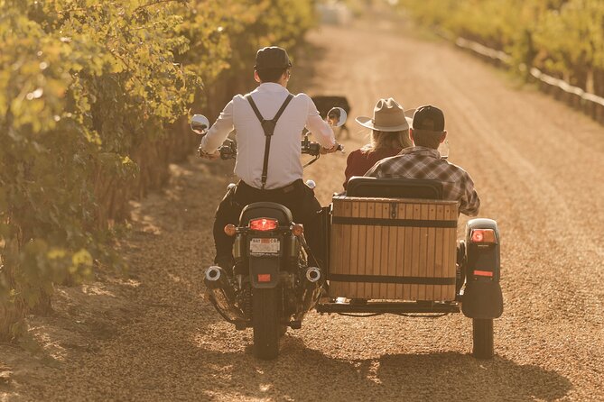 Vineyard Rides Paso Robles Sidecar Wine Adventure - The Scenic Sidecar Ride Through Paso Robles Vineyards
