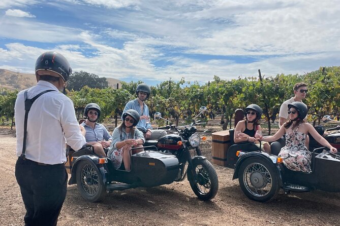 Vineyard Rides San Luis Obispo Sidecar Wine Adventure - Stops for Scenic Photos and Final Views