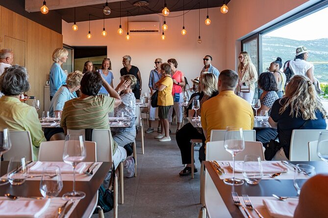 Vineyard Wine Tasting Experience with a Sea view from Split - Scenic Drive Through Kastela and Kastel Novi