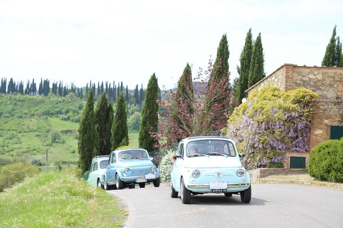 Vintage Fiat 500 Tour from Siena: Tuscan Hills and Winery Lunch - Scenic Drive through Chianti’s Rolling Hills