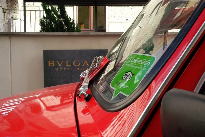 Vintage Fiat 500 Tour in Milan - Starting Point and Meeting Details in Milan