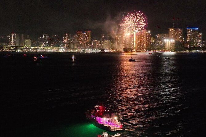 Waikiki Friday Fireworks Party Cruise with Live DJ & Full Bar - The Starting Point at Kewalo Basin Harbor
