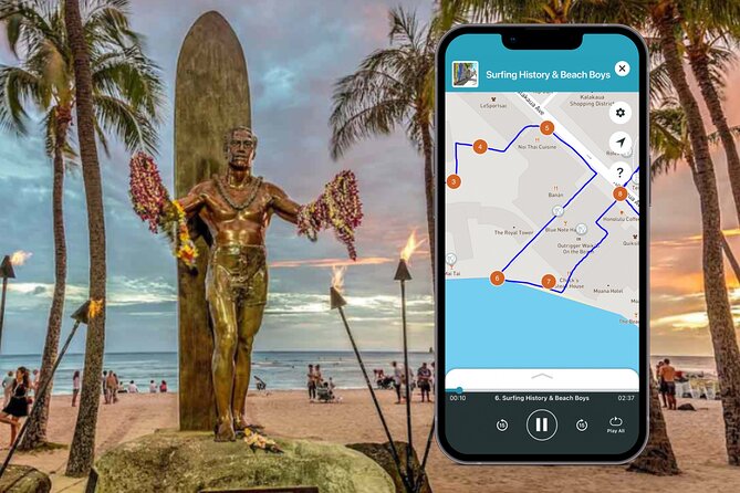 Waikiki Self-Guided Audio Walking Tour - Exploring Waikikis Modern Shopping and Historic Landmarks