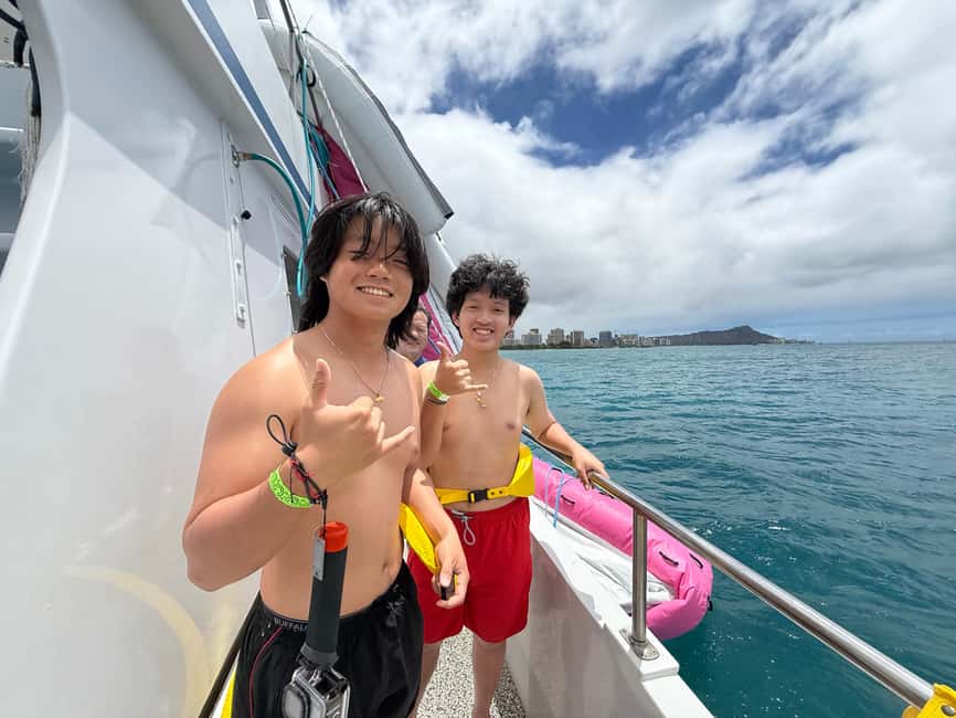 Waikiki: Snorkeling & Ocean Playground Experience - Water Fun: Waterslide, Jumping Platform, and Floating Mat