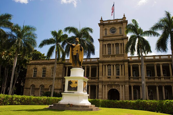 Waikiki Trolley Red Line Heroes & Legends Hop-on Hop-off Tour - Starting at Waikiki Shopping Plaza and the Iconic Duke Paoa Kahanamoku Statue