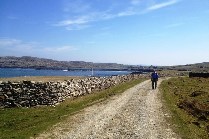 Walking the West Quarter of Inishbofin Island, Connemara coast. Self guided.5Hrs - Returning to Cleggan: Comfort and Convenience