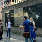 Walking Tour of Houston: History, Architecture, Street Art - Admiring the Gulf Building’s Art Deco Charm