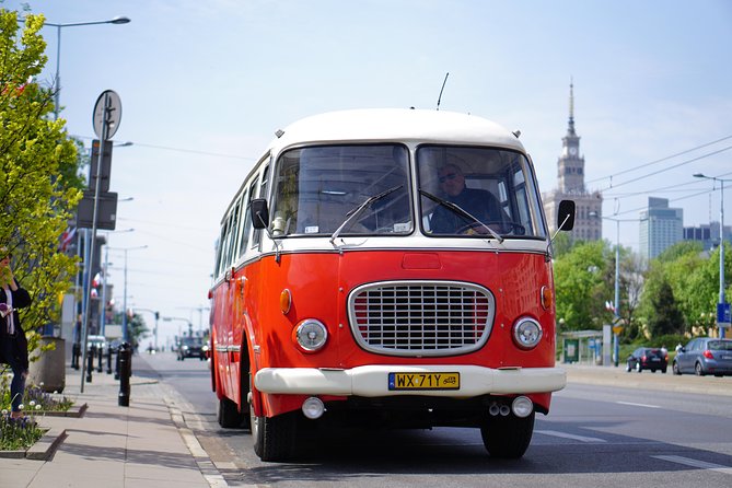 Warsaw City Sightseeing in a Retro Bus - Starting Point: Outside the Palace of Culture and Science